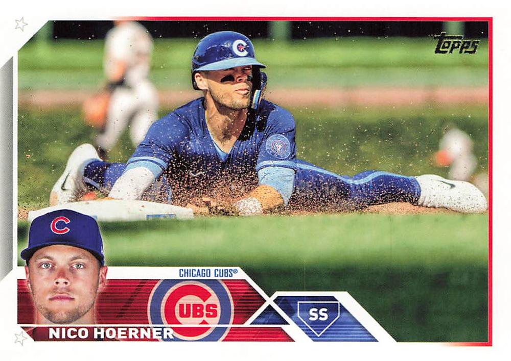 Nico Hoerner #485 Chicago Cubs | 2023 Topps