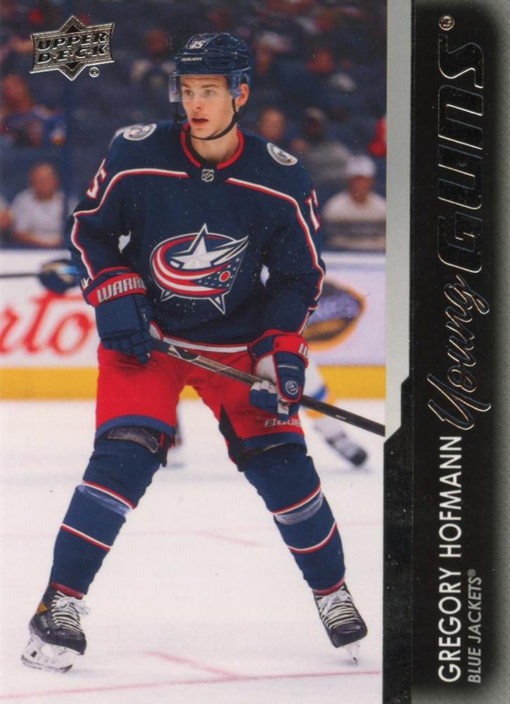 Gregory Hofmann #486 Columbus Blue Jackets | 2021-22 Upper Deck
