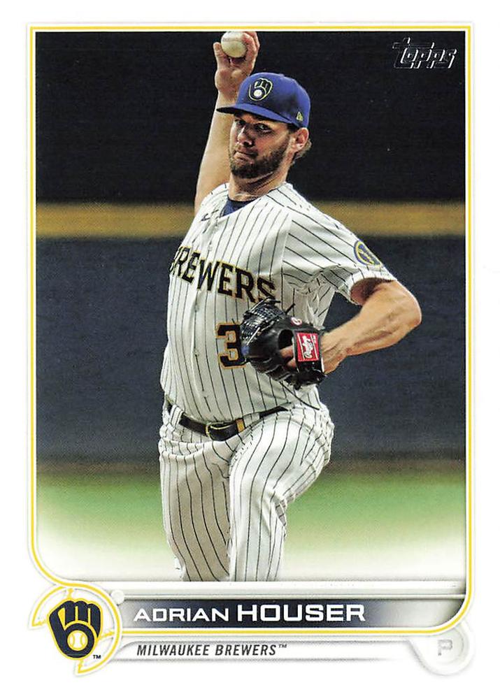Adrian Houser #486 Milwaukee Brewers | 2022 Topps