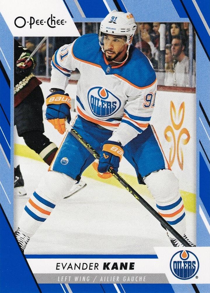Evander Kane #486 Edmonton Oilers | 2023-24 O-Pee-Chee Blue Border