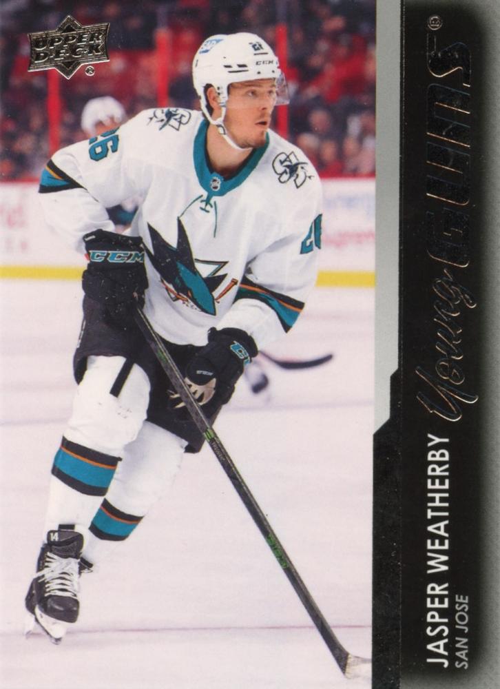 Jasper Weatherby #487 San Jose Sharks | 2021-22 Upper Deck