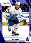 T.J. Brodie #487 Toronto Maple Leafs | 2023-24 O-Pee-Chee Blue Border