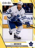 T.J. Brodie #487 Toronto Maple Leafs | 2023-24 O-Pee-Chee Yellow Border
