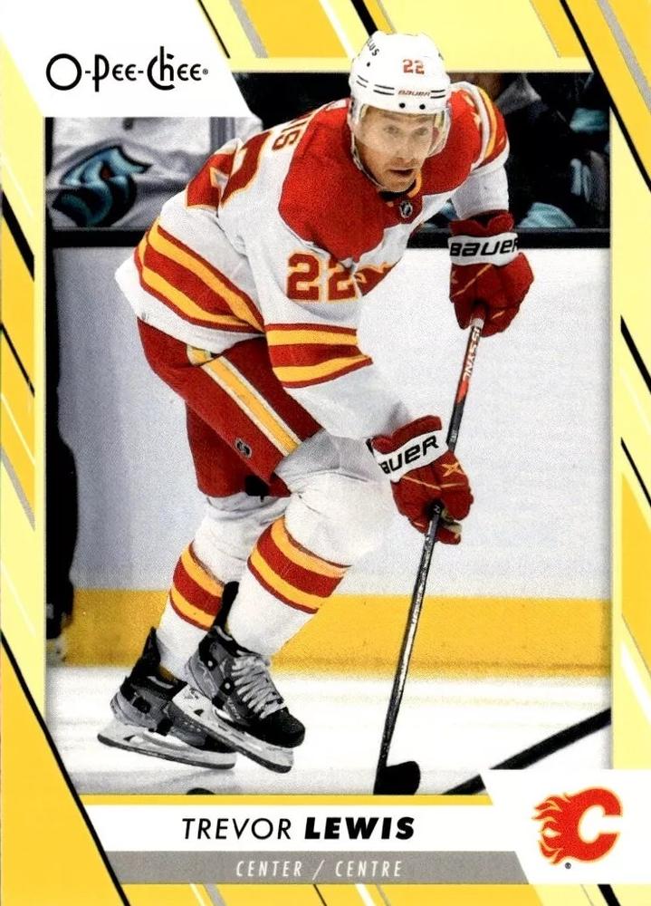Trevor Lewis #488 Calgary Flames | 2023-24 O-Pee-Chee Yellow Border