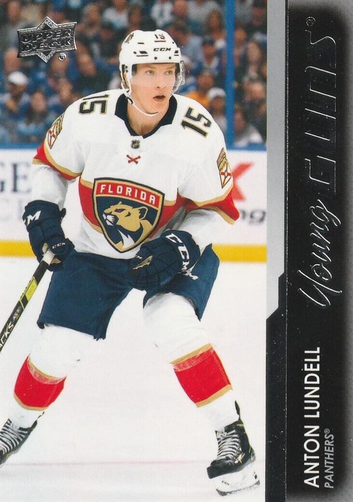 Anton Lundell #489 Florida Panthers | 2021-22 Upper Deck