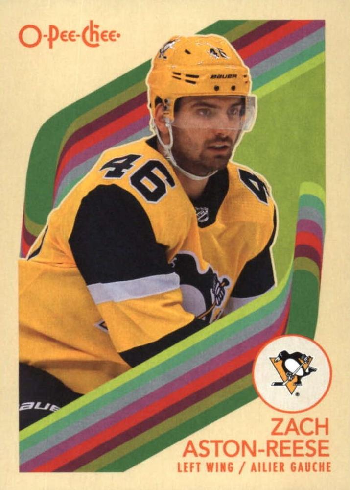 Zach Aston-Reese #489 Pittsburgh Penguins | 2023-24 O-Pee-Chee Retro