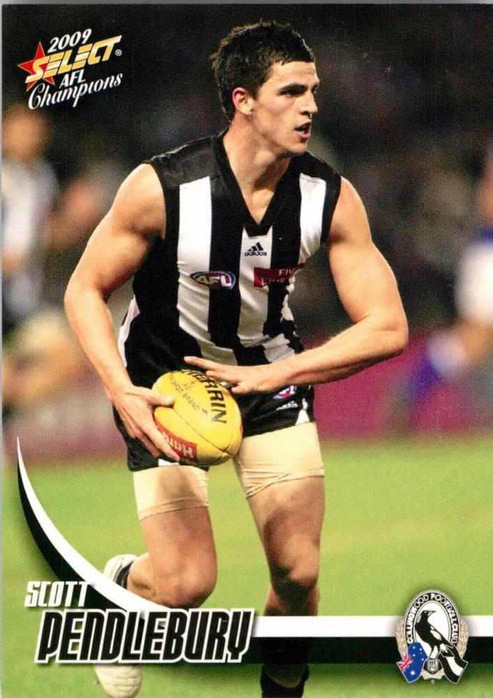 Scott Pendlebury #48 Collingwood Magpies | 2009 Select AFL Champions