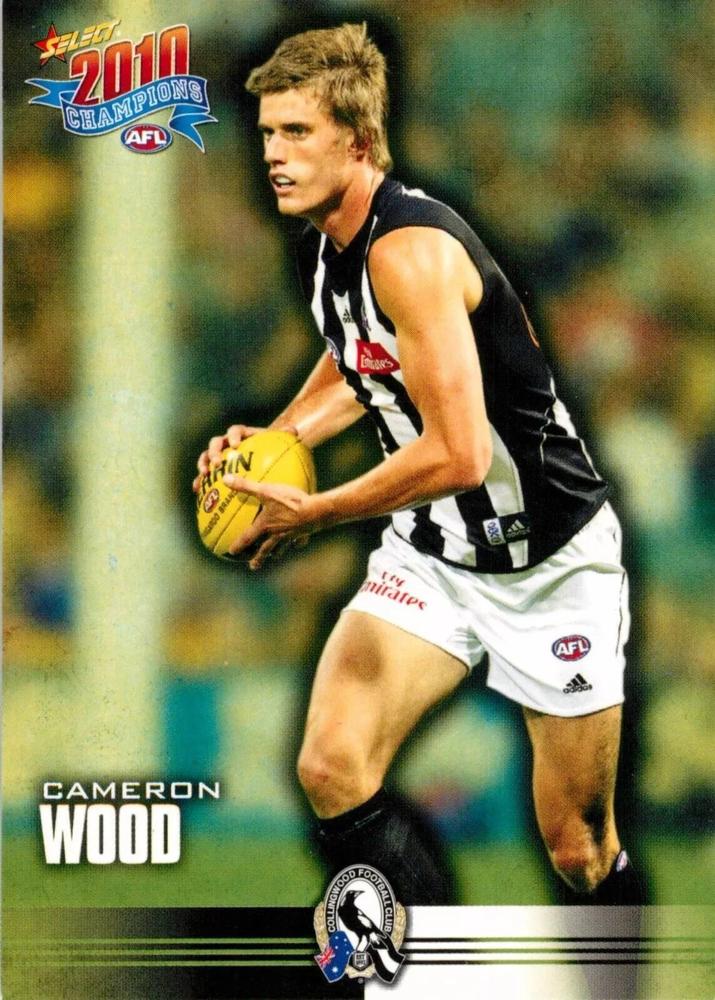 Cameron Wood #48 Collingwood Magpies | 2010 Select AFL Champions