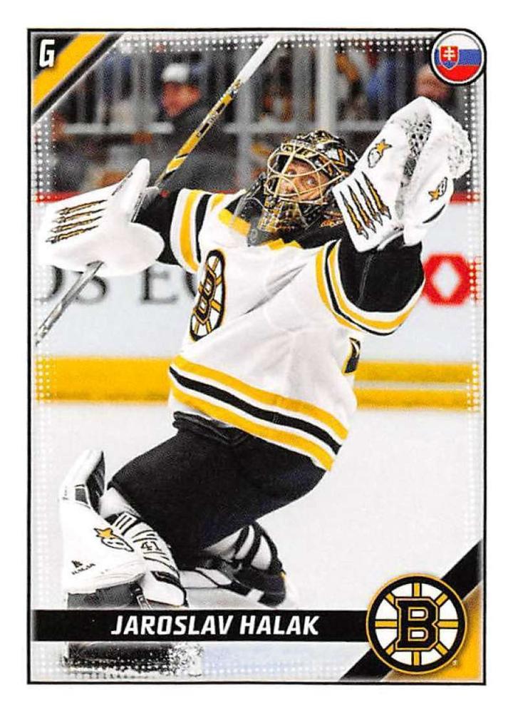 Jaroslav Halak #48 Boston Bruins | 2019-20 Topps NHL Sticker Collection