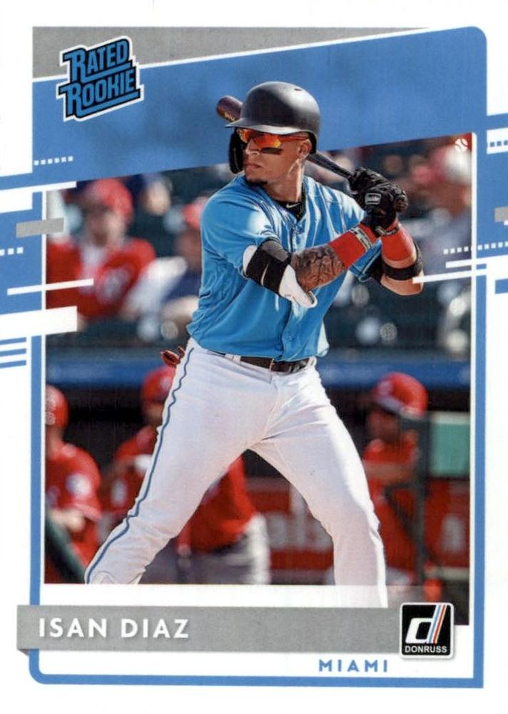 Isan Diaz #48 Miami Marlins | 2020 Donruss