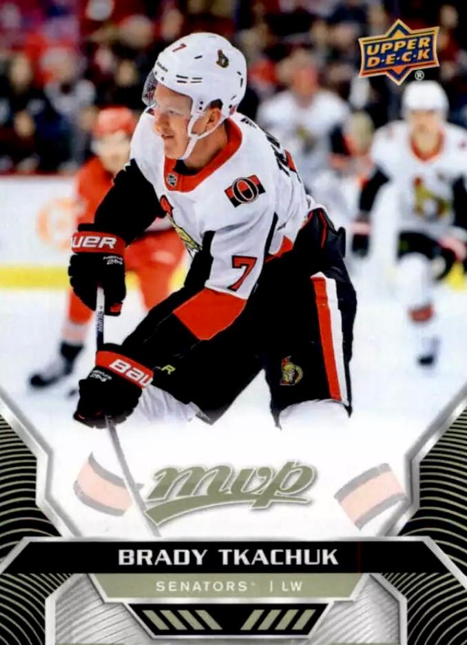 Brady Tkachuk #48 Ottawa Senators | 2020-21 Upper Deck MVP