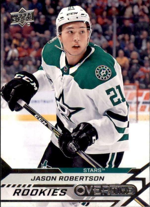 Jason Robertson #48 Dallas Stars | 2020-21 Upper Deck Overtime