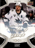 Tomas Hertl #48 San Jose Sharks | 2021-22 Upper Deck MVP Silver Script