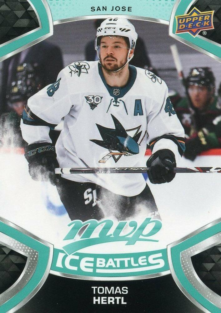 Tomas Hertl #48 San Jose Sharks | 2021-22 Upper Deck MVP Ice Battles
