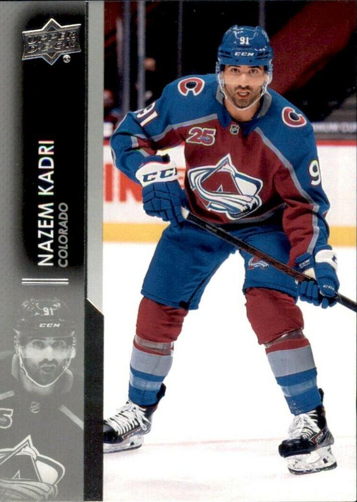 Nazem Kadri #48 Colorado Avalanche | 2021-22 Upper Deck