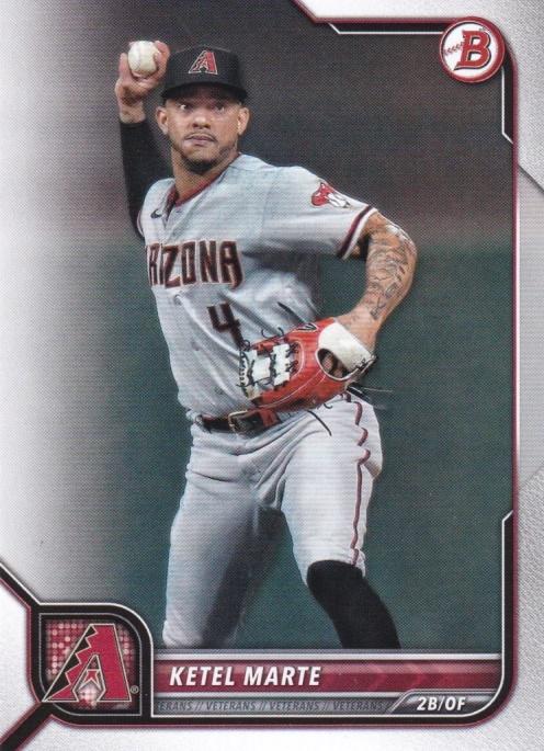Ketel Marte #48 Arizona Diamondbacks | 2022 Bowman
