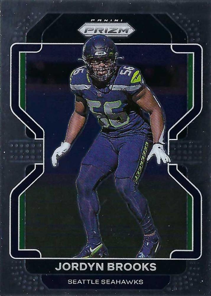 Jordyn Brooks #48 Seattle Seahawks | 2021 Panini Prizm | NFL Football