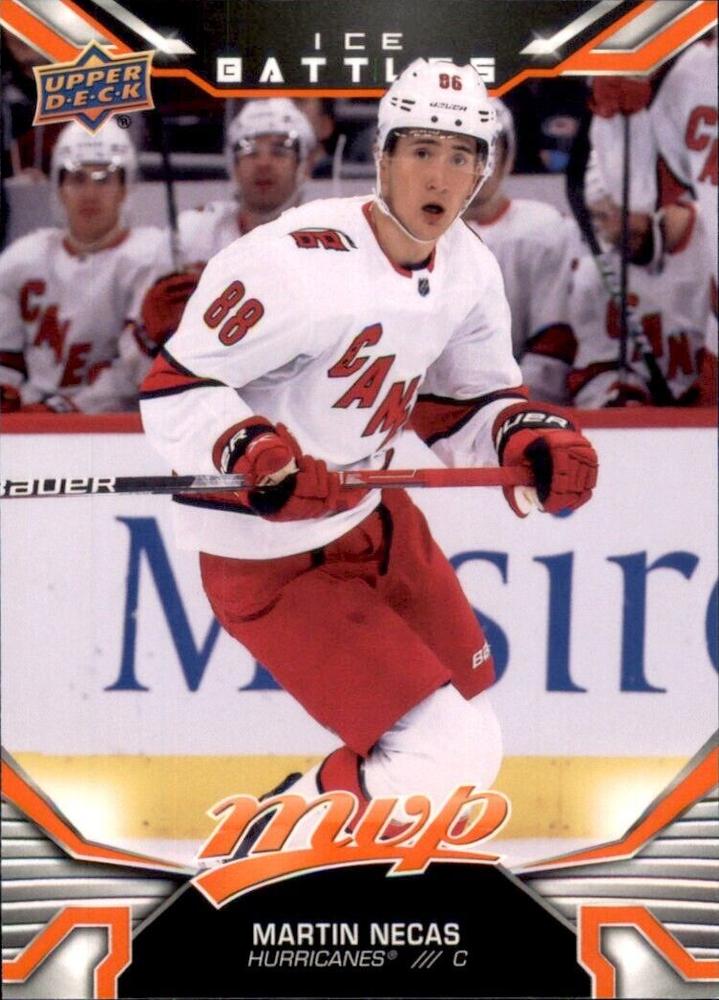 Martin Necas #48 Carolina Hurricanes | 2022-23 Upper Deck MVP Ice Battles