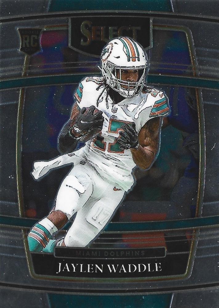 Jaylen Waddle #48 Miami Dolphins | 2021 Panini Select |  | NFL Football