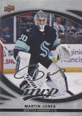 Martin Jones #48 Seattle Kraken | 2023-24 Upper Deck MVP Silver Script