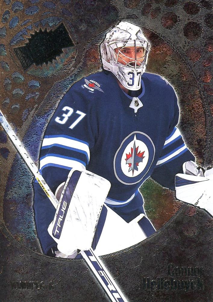 Connor Hellebuyck #48 Winnipeg Jets | 2022-23 SkyBox Metal Universe
