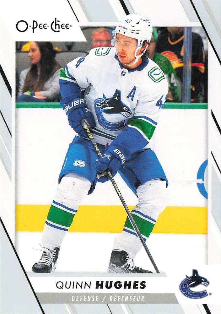 Quinn Hughes #48 Vancouver Canucks | 2023-24 O-Pee-Chee Hockey