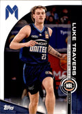 Luke Travers #48 Melbourne United | 2023-24 Topps NBL