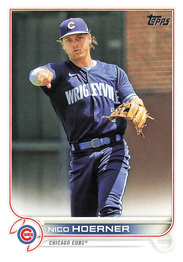 Nico Hoerner #490 Chicago Cubs | 2022 Topps