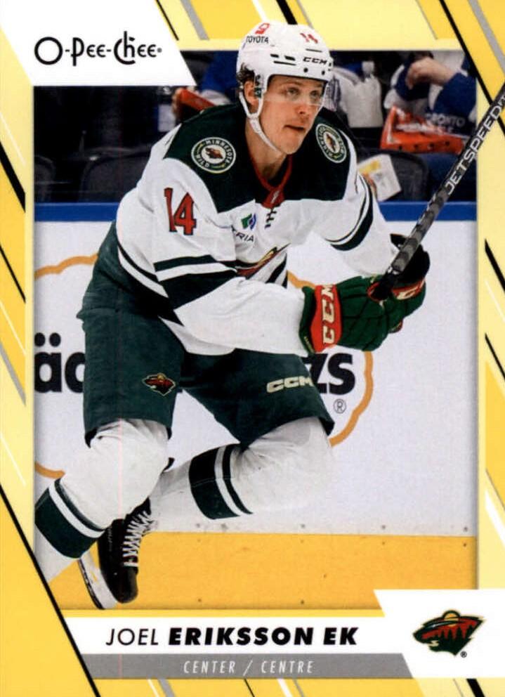 Joel Eriksson Ek #490 Minnesota Wild | 2023-24 O-Pee-Chee Yellow Border