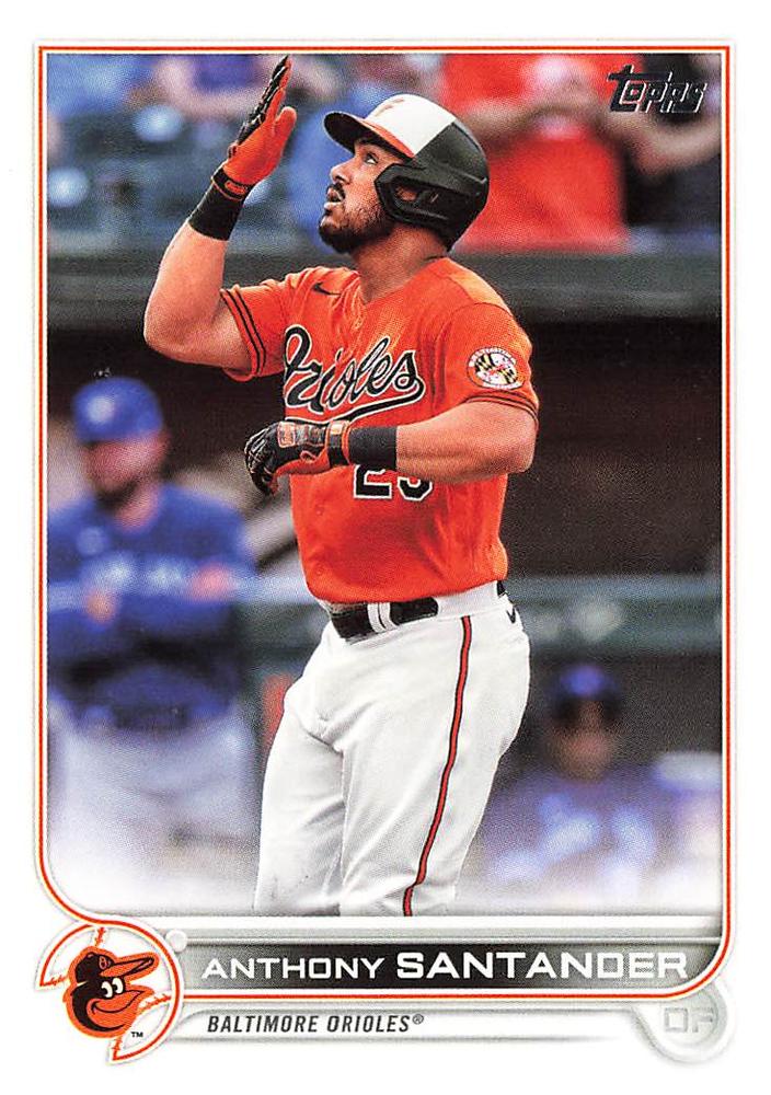Anthony Santander #491 Baltimore Orioles | 2022 Topps