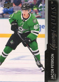 Jacob Peterson #492 Dallas Stars | 2021-22 Upper Deck