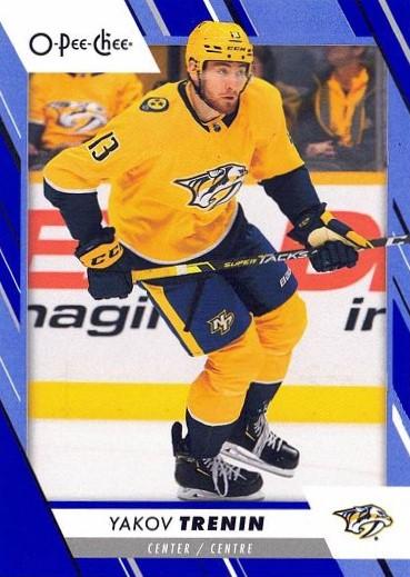 Yakov Trenin #492 Nashville Predators | 2023-24 O-Pee-Chee Blue Border