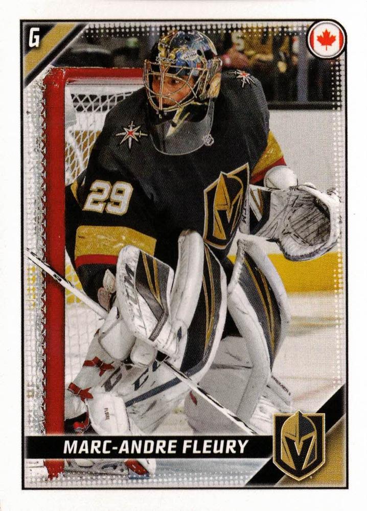 Marc-Andre Fleury #493 | 2019-20 Topps NHL Sticker Collection