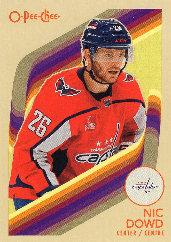Nic Dowd #493 Washington Capitals | 2023-24 O-Pee-Chee Retro