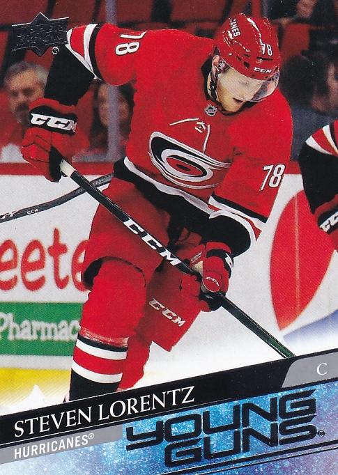 Steven Lorentz #494 Carolina Hurricanes | 2020-21 Upper Deck