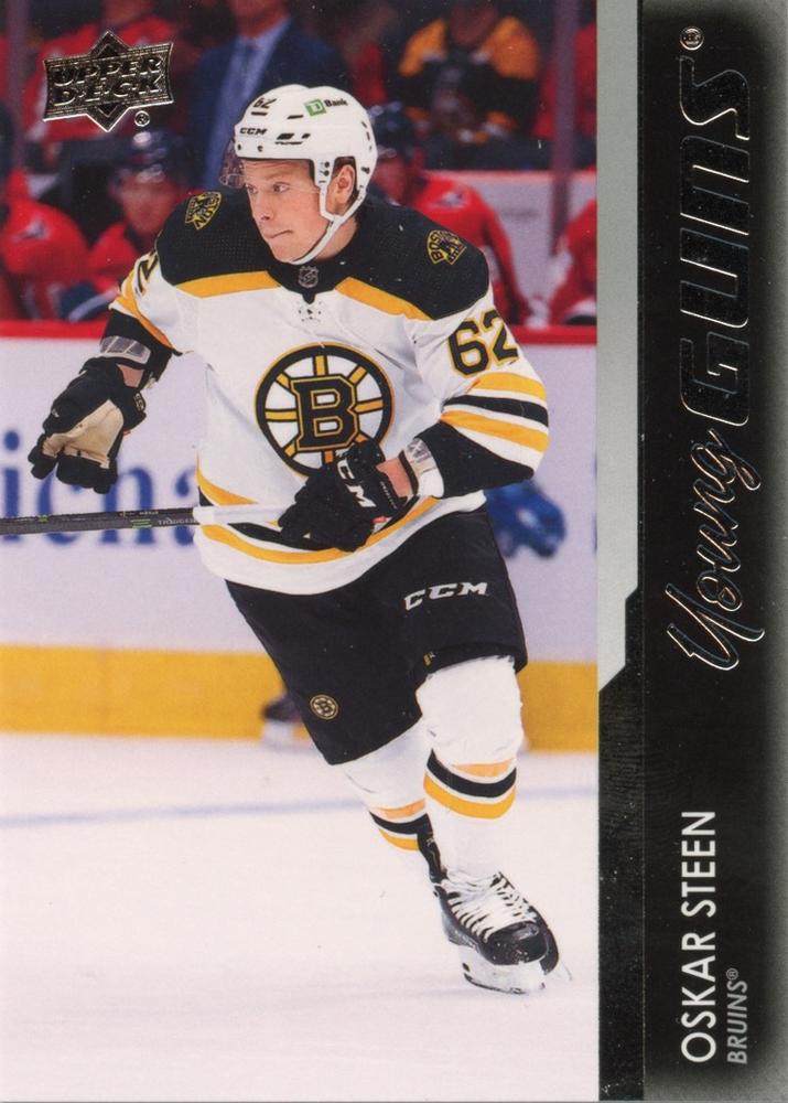 Oskar Steen #494 Boston Bruins | 2021-22 Upper Deck