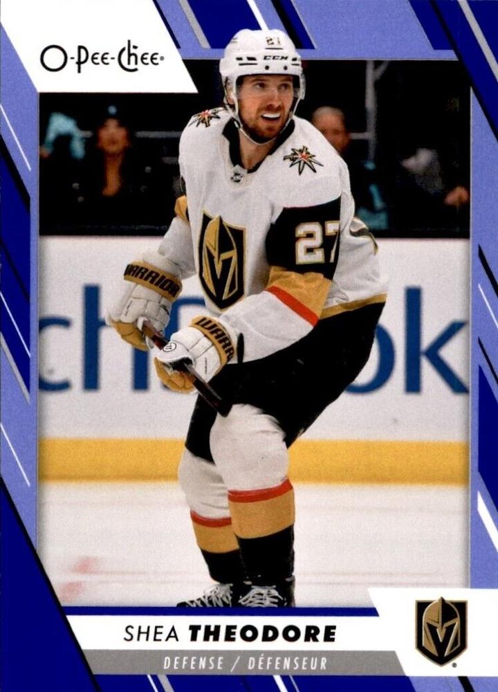 Shea Theodore #494 Vegas Golden Knights | 2023-24 O-Pee-Chee Blue Border