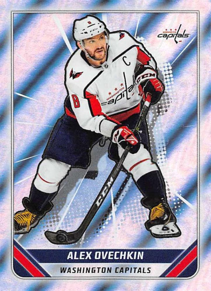 Alex Ovechkin FOIL #496 | 2019-20 Topps NHL Sticker Collection