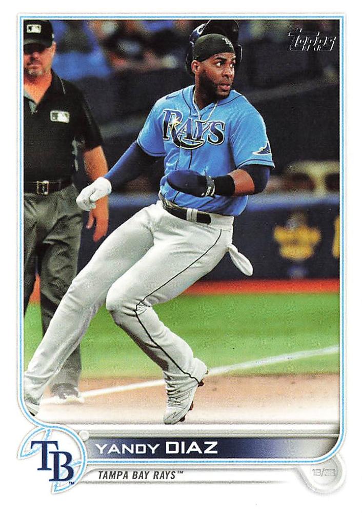 Yandy Diaz #496 Tampa Bay Rays | 2022 Topps