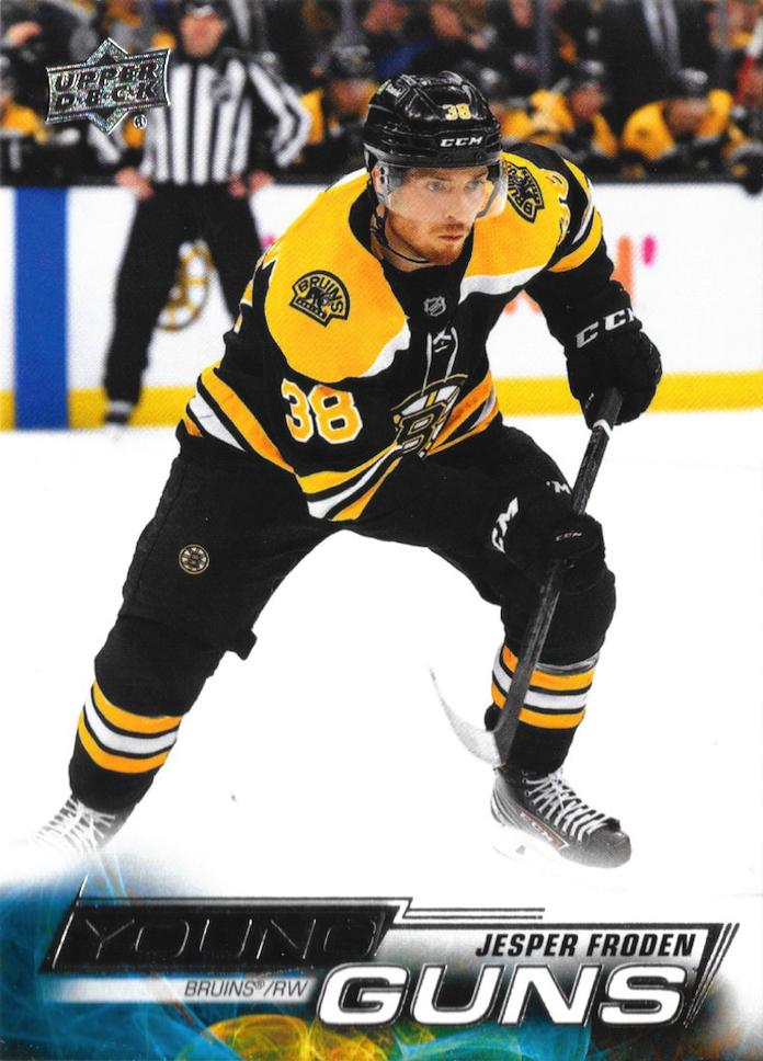 Jesper Froden #496 Boston Bruins | 2022-23 Upper Deck
