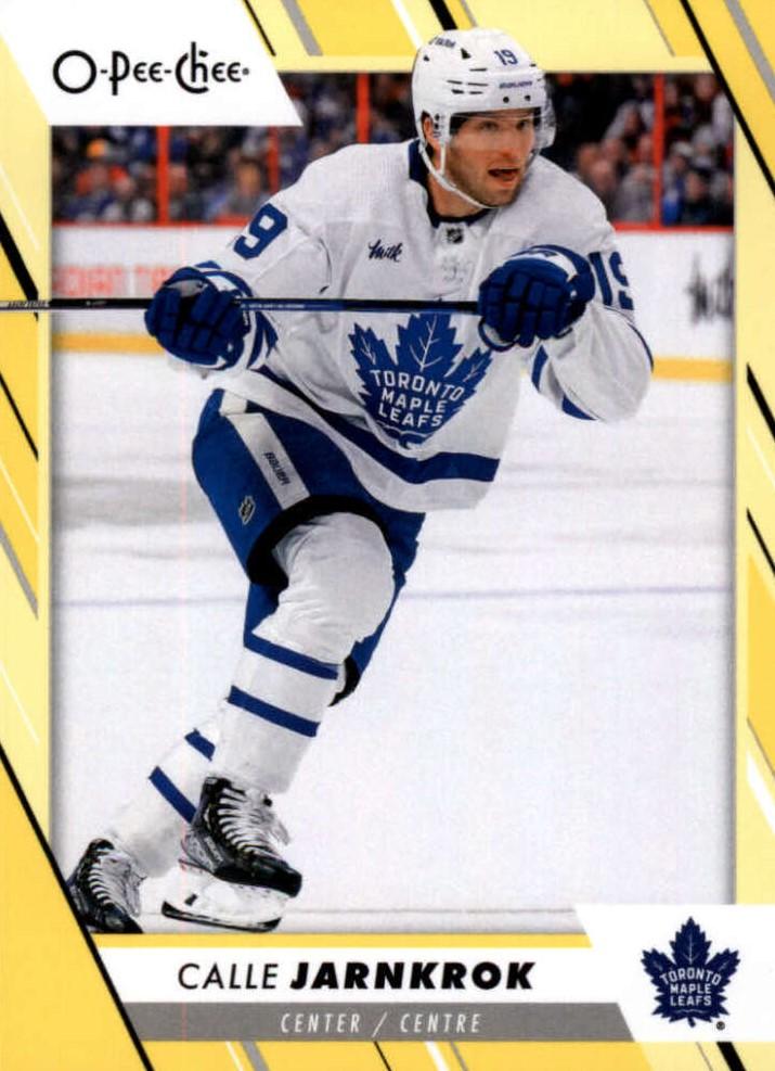 Calle Jarnkrok #496 Toronto Maple Leafs | 2023-24 O-Pee-Chee Yellow Border