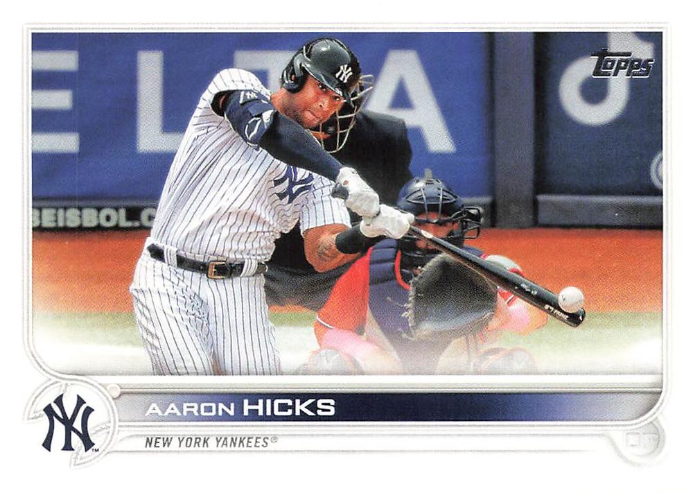 Aaron Hicks #497 New York Yankees | 2022 Topps