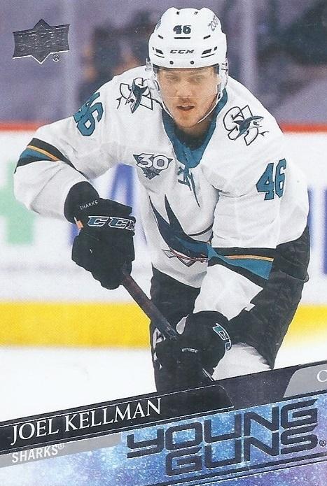 Joel Kellman #498 San Jose Sharks | 2020-21 Upper Deck