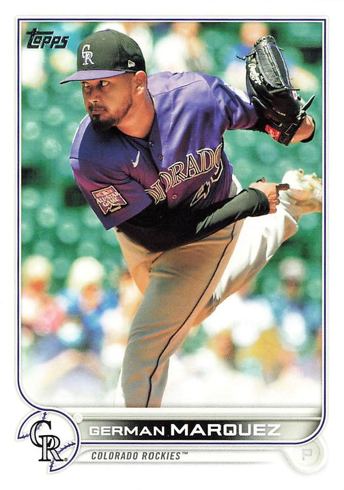 German Marquez #498 Colorado Rockies | 2022 Topps