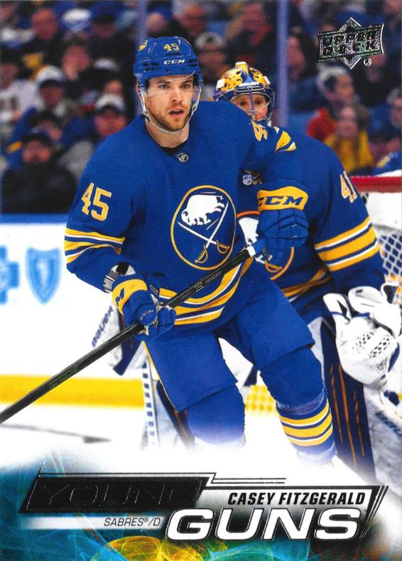 Casey Fitzgerald #498 Buffalo Sabres | 2022-23 Upper Deck