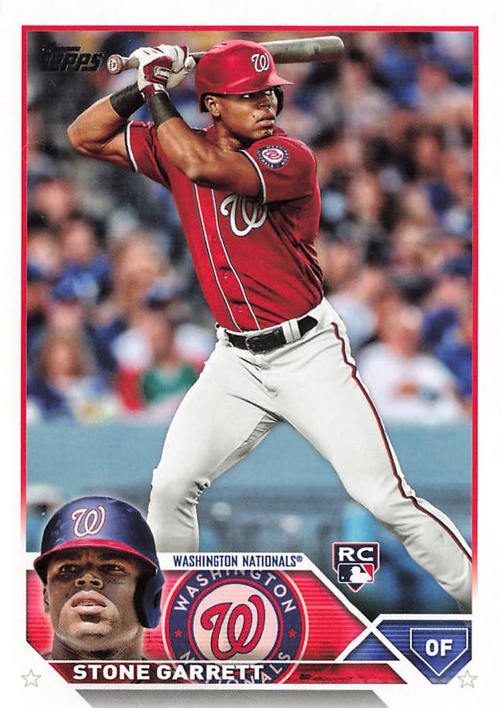 Stone Garrett #498 Washington Nationals | 2023 Topps