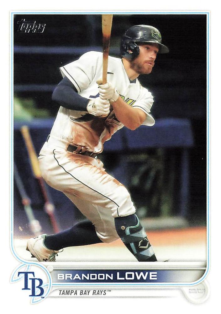 Brandon Lowe #499 Tampa Bay Rays | 2022 Topps