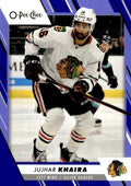 Jujhar Khaira #499 Chicago Blackhawks | 2023-24 O-Pee-Chee Blue Border