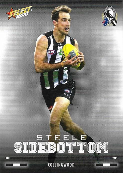 Steele Sidebottom #49 Collingwood Magpies | 2016 Select AFL Footy Stars