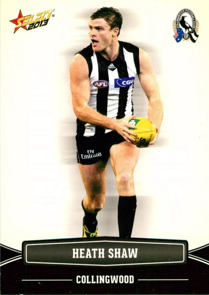 Heath Shaw #49 Collingwood Magpies | 2013 Select AFL Champions
